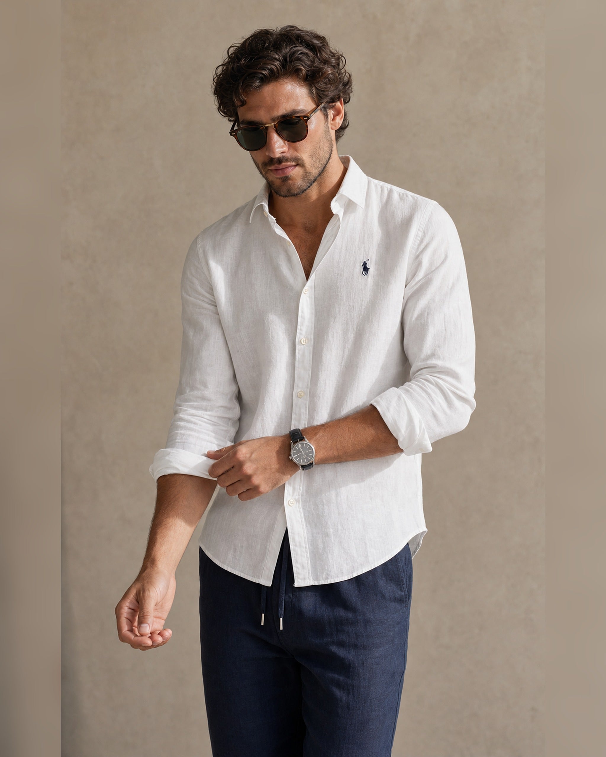 Polo Ralph Lauren Cotton Shirt — White