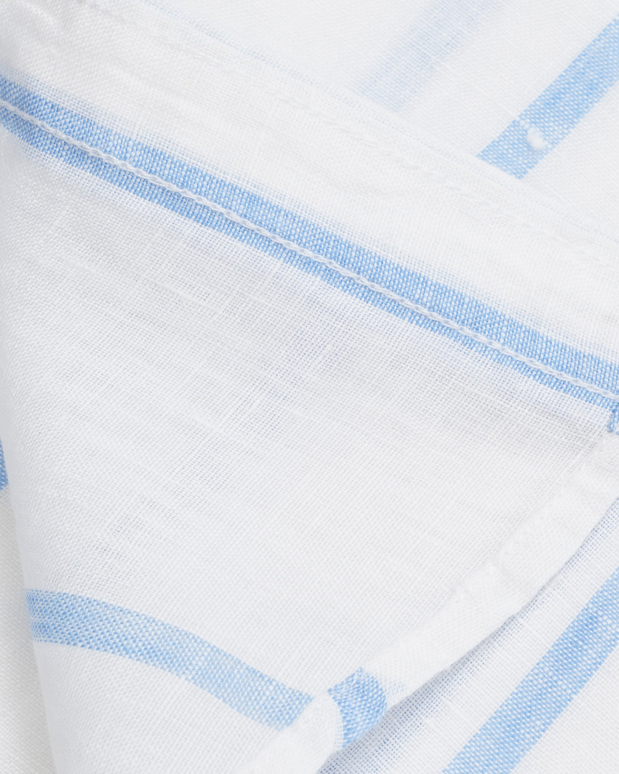 Dockers Vertical Stripe Shirt — Light Blue