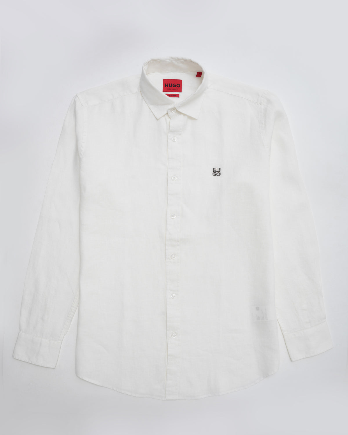 HUGO Textured Shirt — White